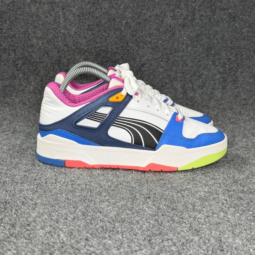 Puma Slipstream Jr Sneakers Boy's 6.5 Sunset Multi-Color Retro Athletic Shoes